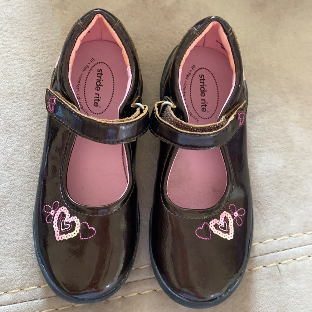New! Without tags. Stride Rite brown Mary Janes